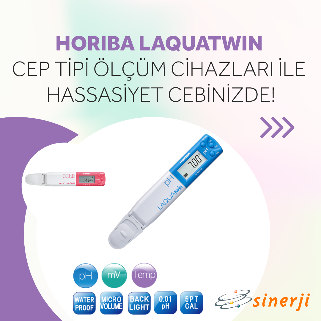 HORIBA LAQUAtwin Cep Tipi Ölçüm Cihazları